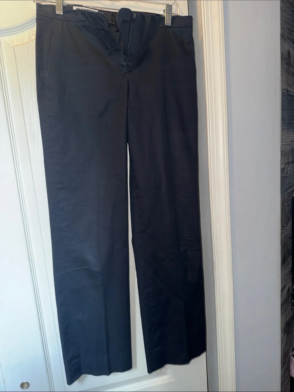 Men's Classic Straight-Leg Pants in Navy